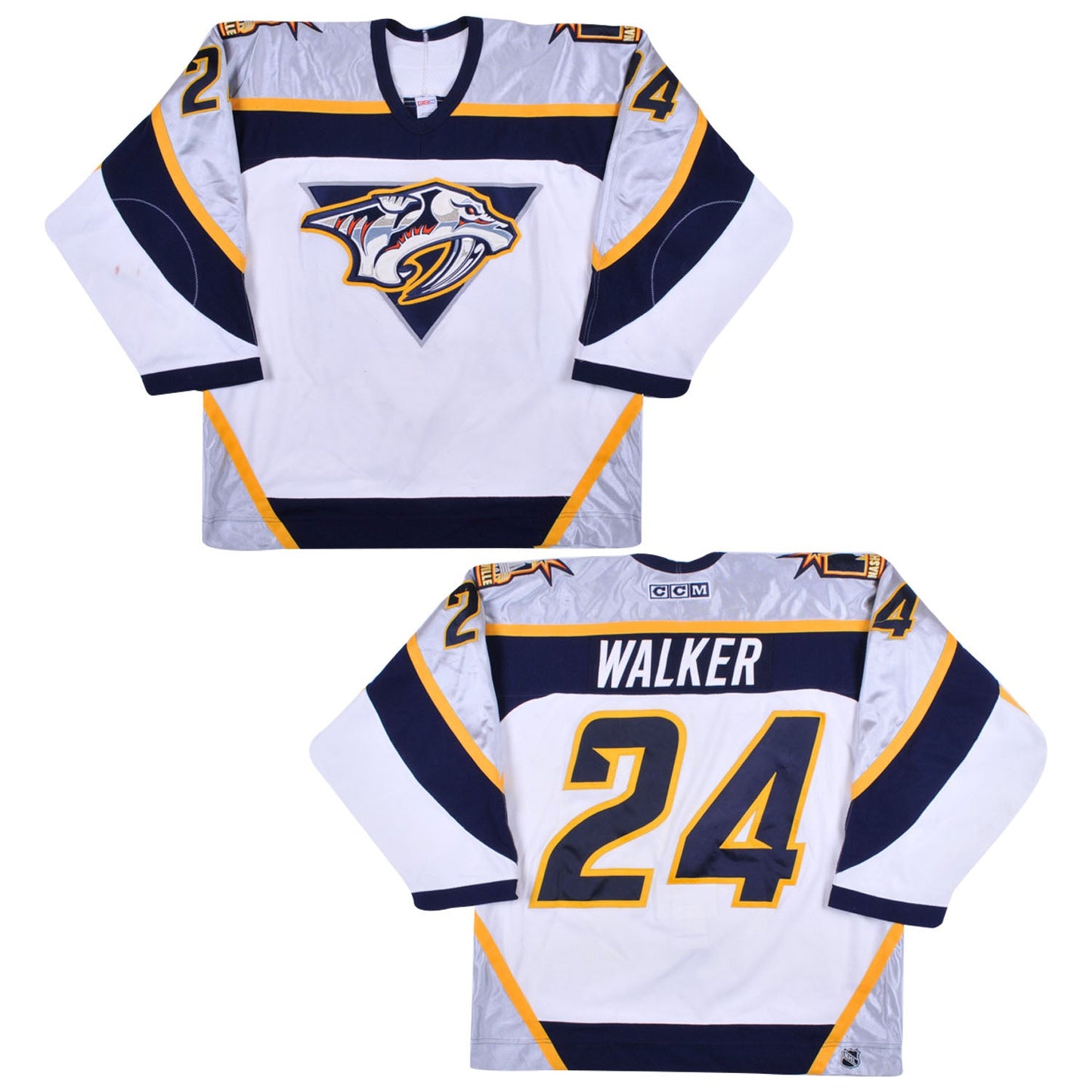 NHL Scott Walker Nashville Predators 24 Jersey
