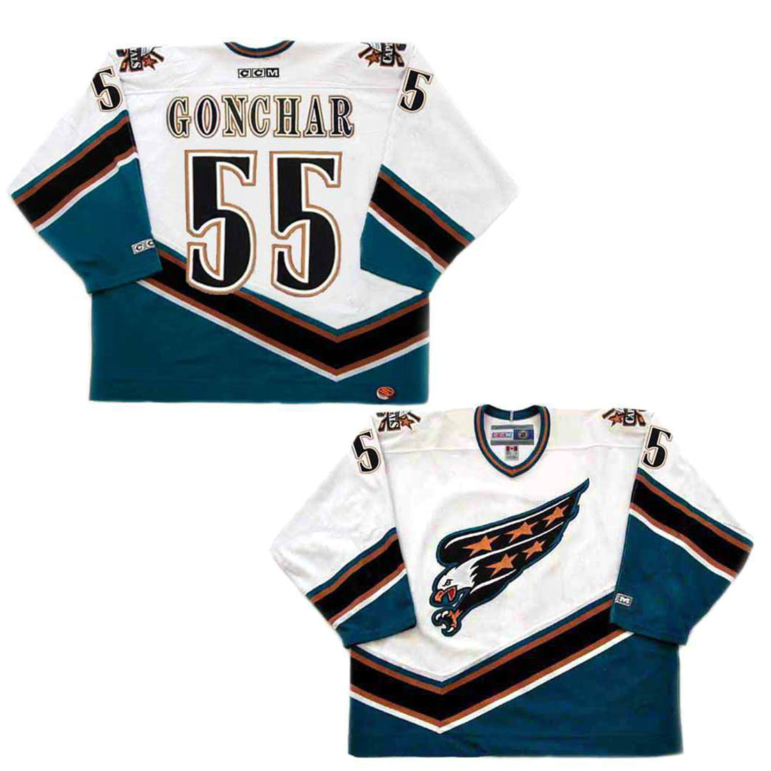 NHL Sergei Gonchar Washington Capitals 55 Jersey