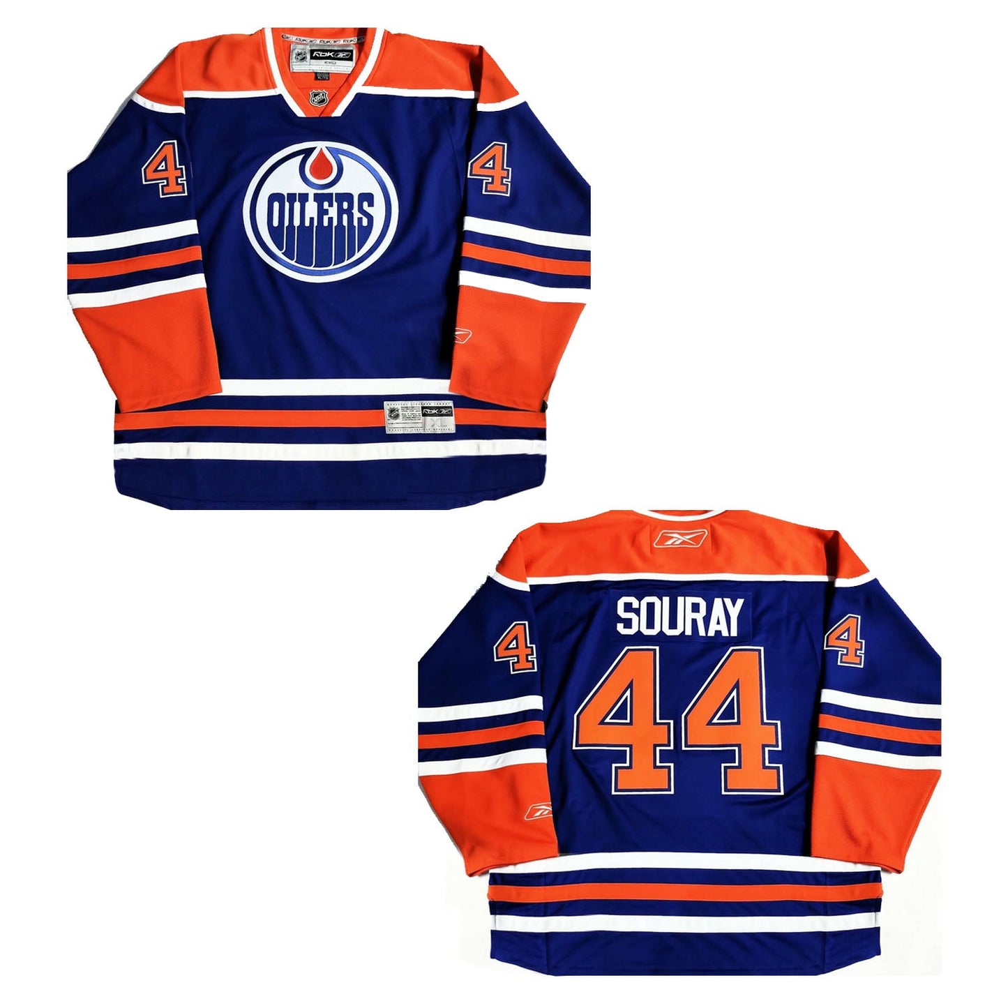 NHL Sheldon Souray Edmonton Oilers 44 Jersey