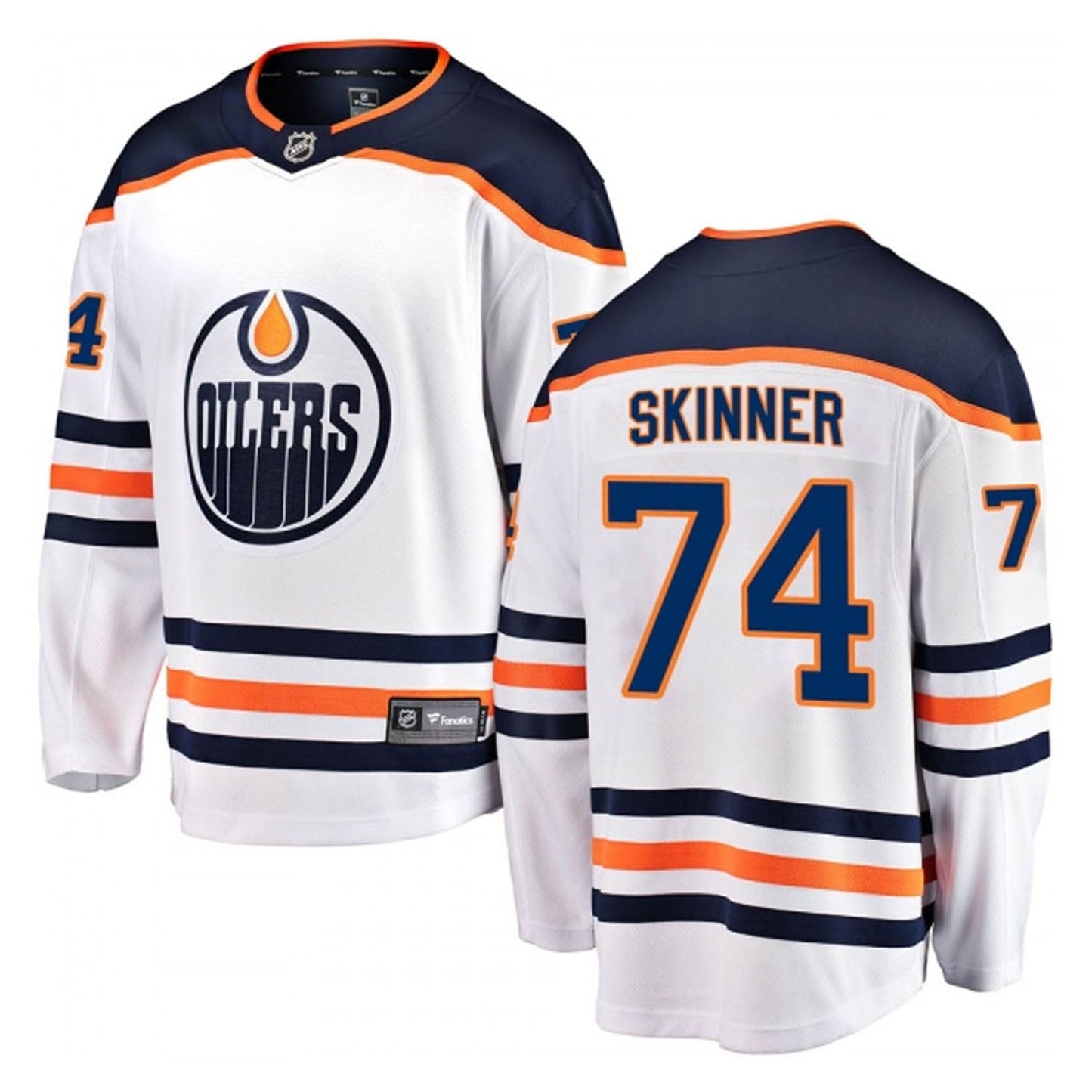 NHL Stuart Skinner Edmonton Oilers 74 Jersey