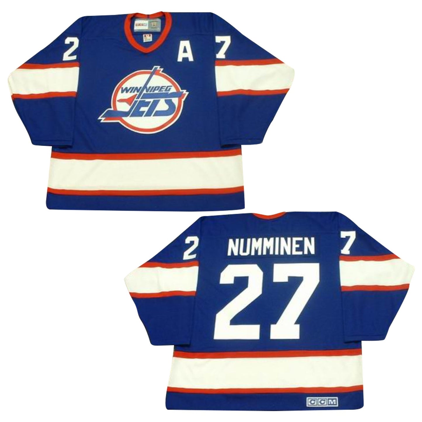 NHL Teppo Numminen Winnipeg Jets 27 Jersey