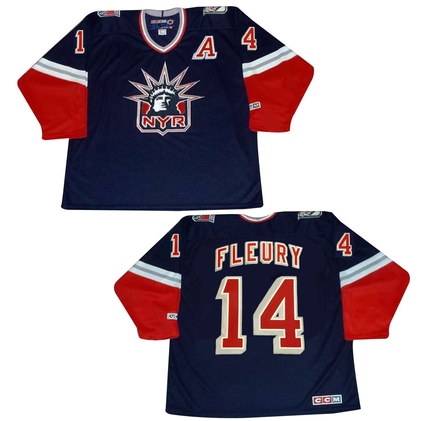 NHL Theoren Fleury New York Rangers 14 Jersey