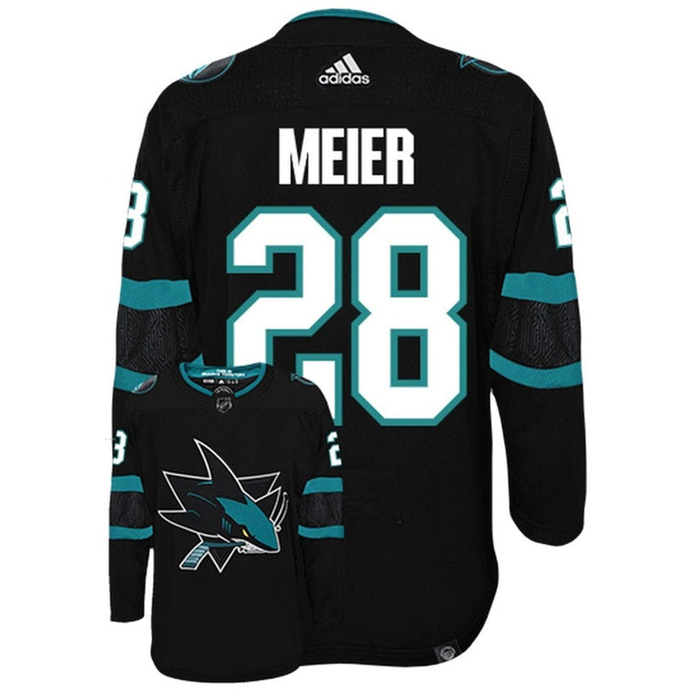 NHL Timo Meier San Jose Sharks 28 Jersey