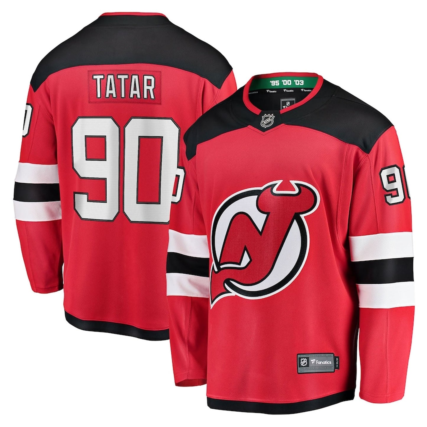 NHL Tomas Tatar New Jersey Devils 90 Jersey