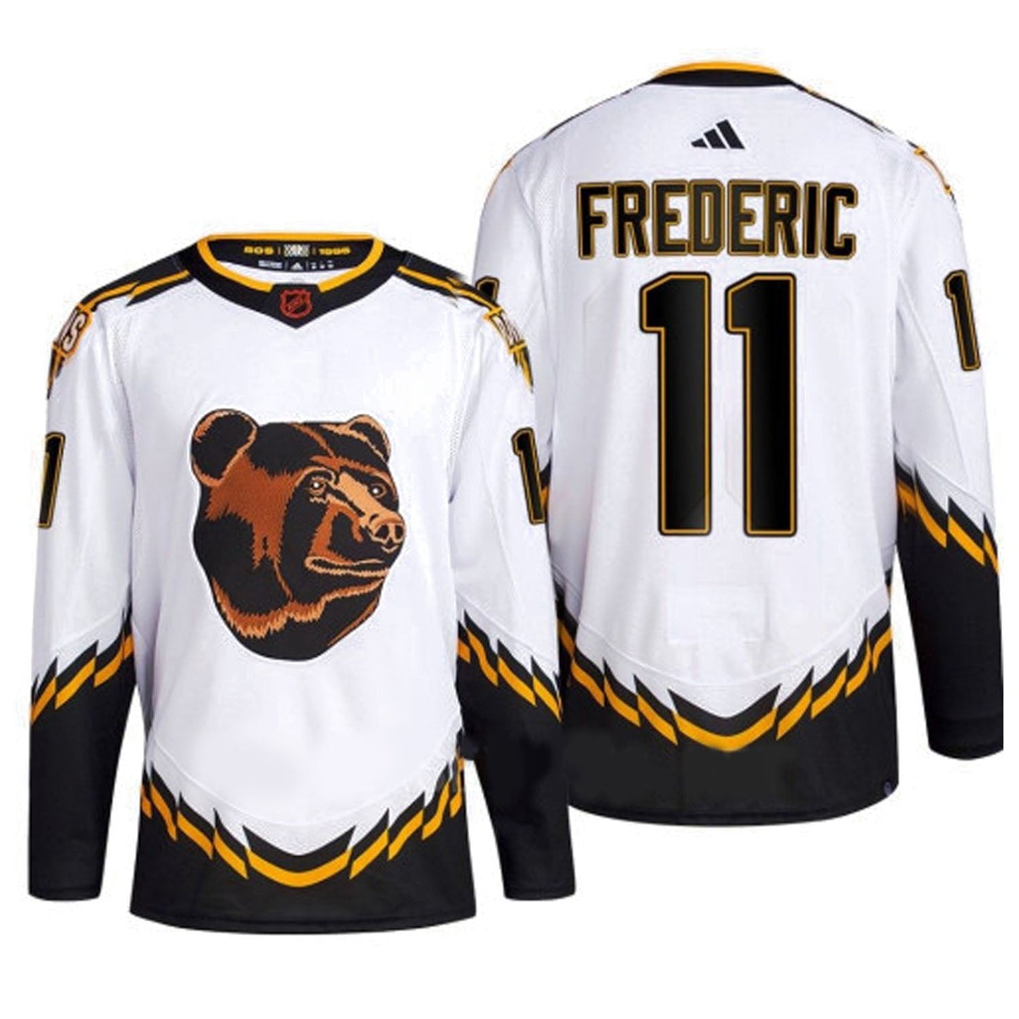 NHL Trent Frederic Boston Bruins 11 Jersey