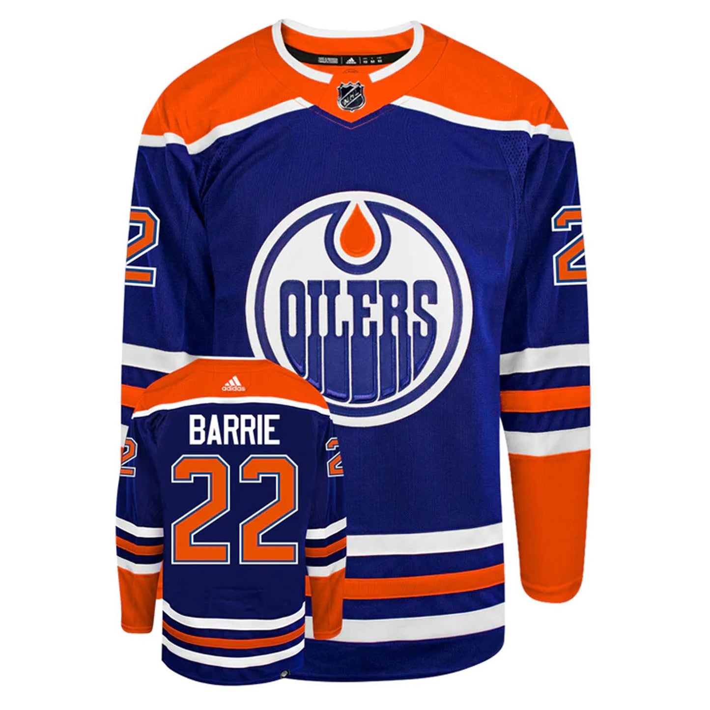 NHL Tyson Barrie Edmonton Oilers 22 Jersey