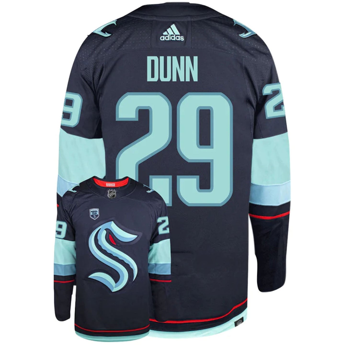NHL Vince Dunn Seatle Kraken 29 Jersey