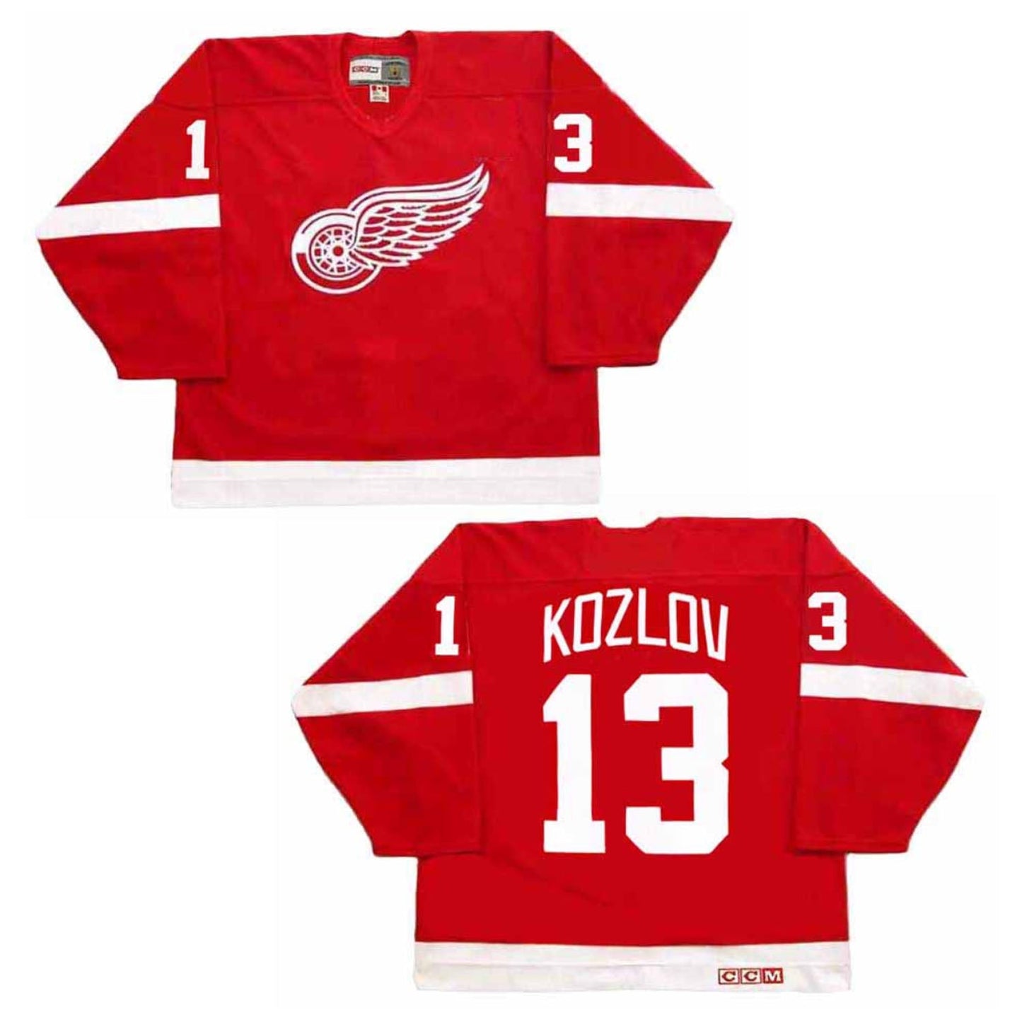 NHL Vyacheslav Kozlov Detroit Red Wings 13 Jersey