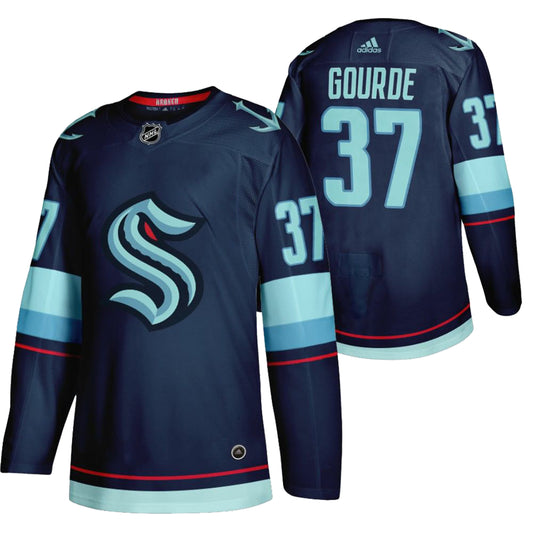 NHL Yanni Gourde Seattle Kraken 37 Jersey