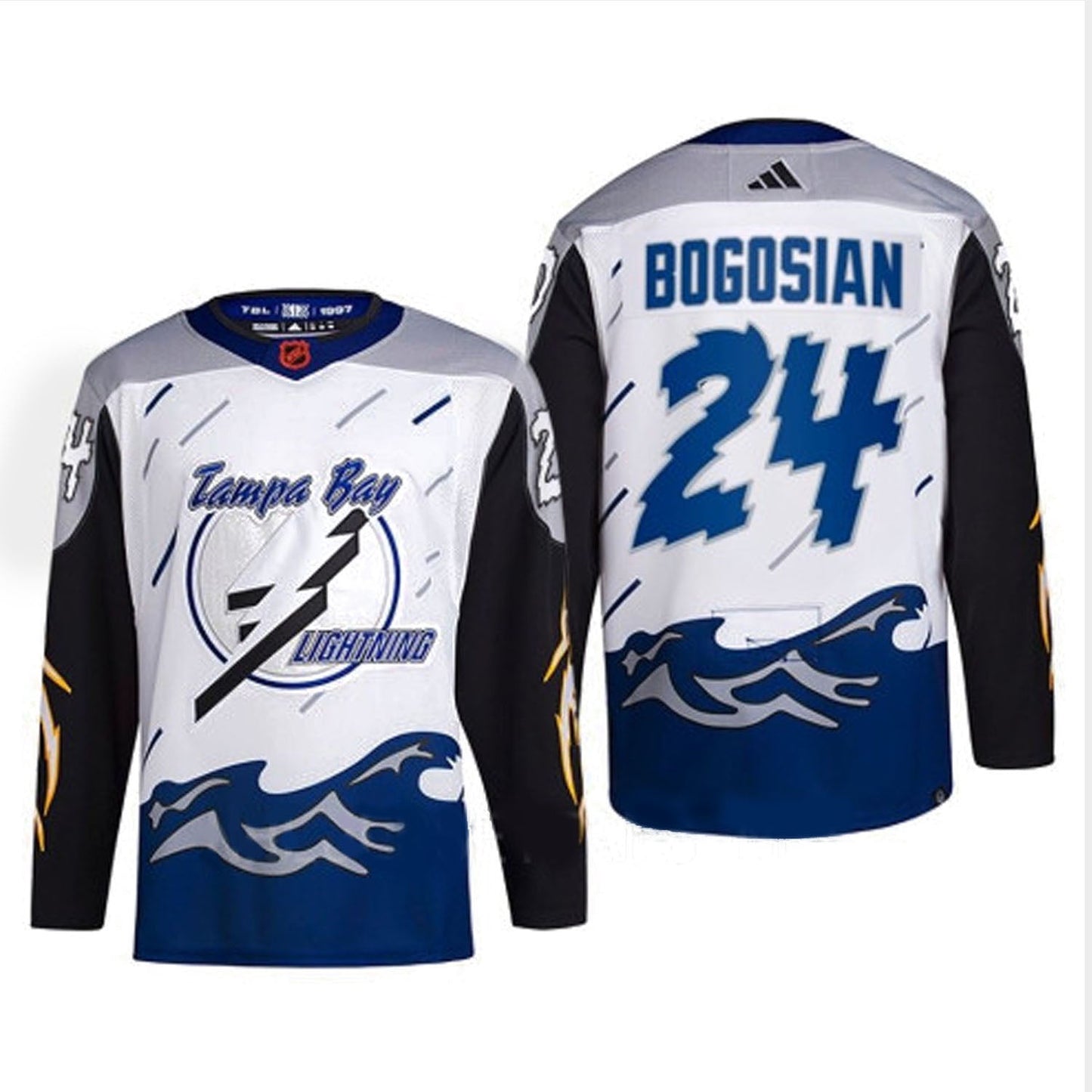 NHL Zach Bogosian Tampa Bay Lightning 24 Jersey