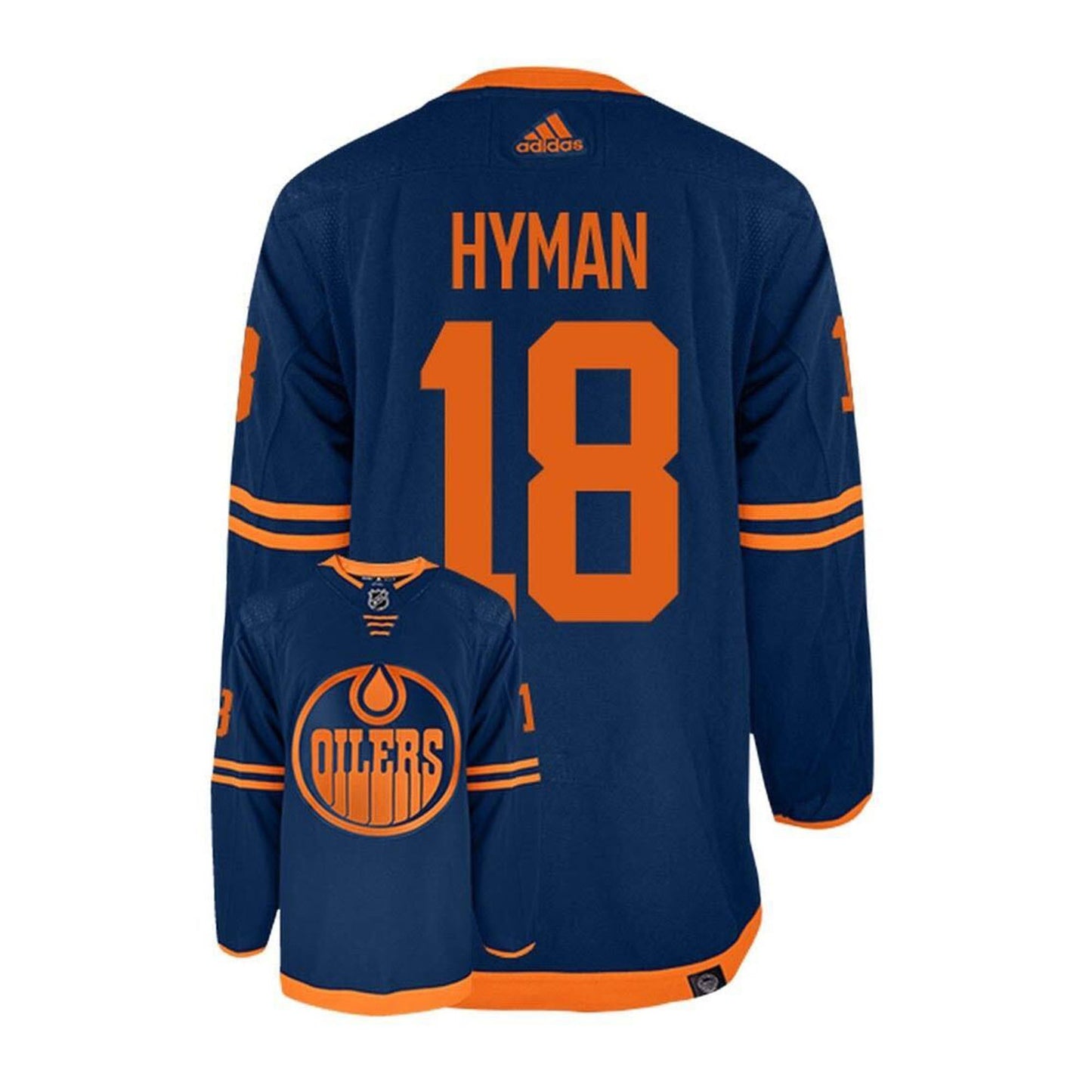 NHL Zach Hyman Edmonton Oilers 18 Jersey