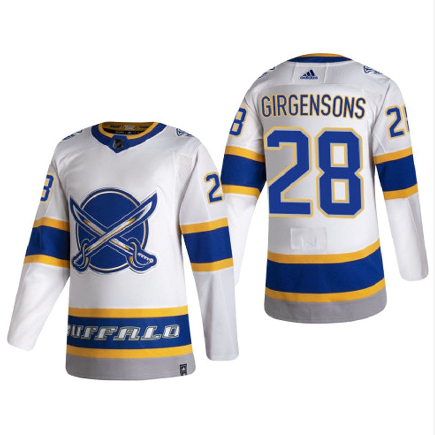 NHL Zemgus Girgensons Buffalo Sabres 28 Jersey