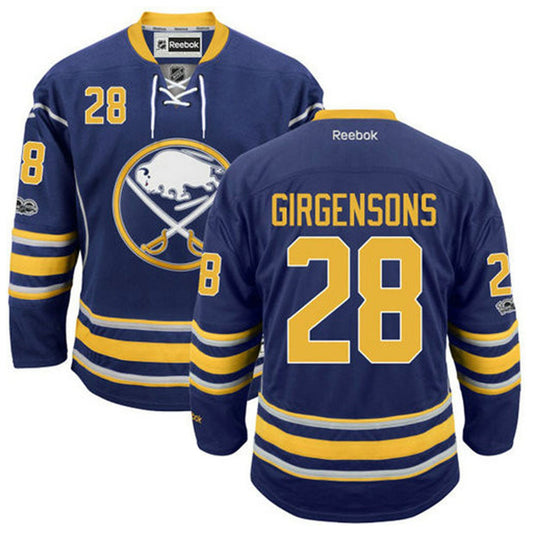 NHL Zemgus Girgensons Buffalo Sabres 28 Jersey