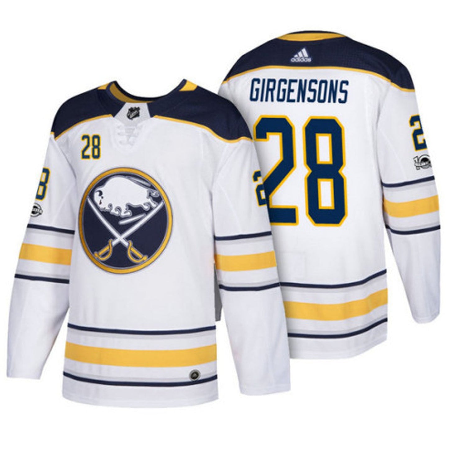 NHL Zemgus Girgensons Buffalo Sabres 28 Jersey