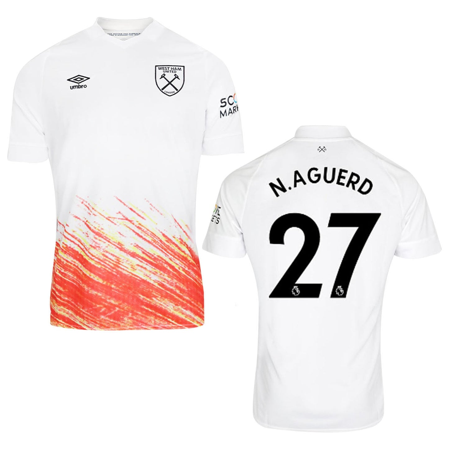 Nayef Aguerd West Ham 27 Jersey