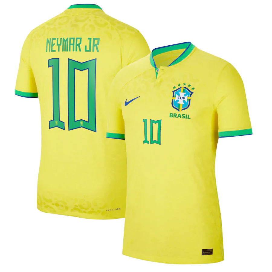 Neymar Jr Brazil 10 FIFA World Cup Jersey