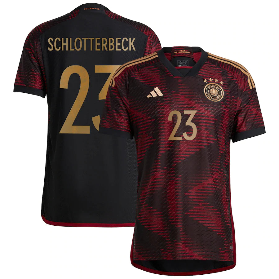 Nico Schlotterbeck Germany 23 FIFA World Cup Jersey