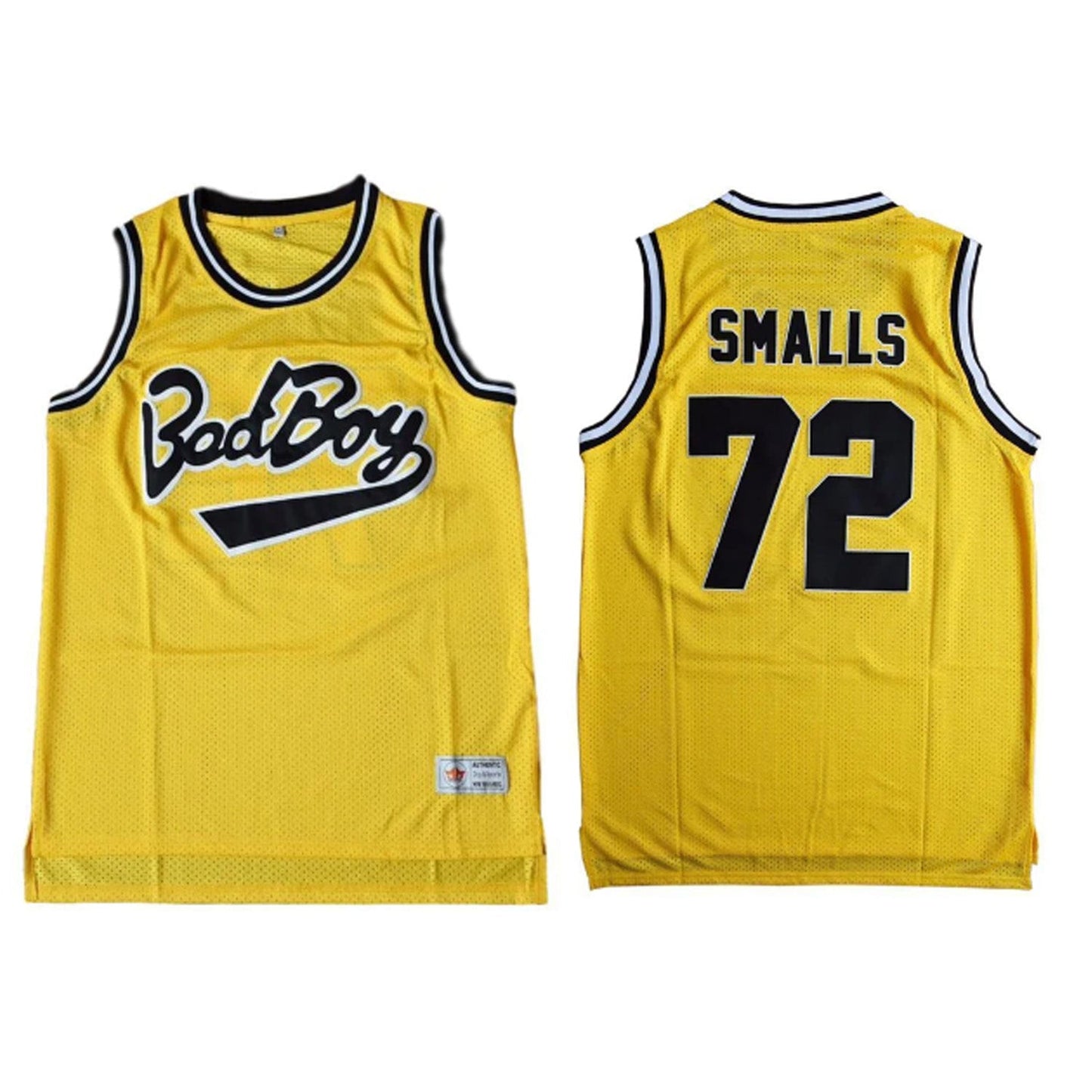 Notorious B.I.G. Biggie Smalls Bad Boy 72 Jersey