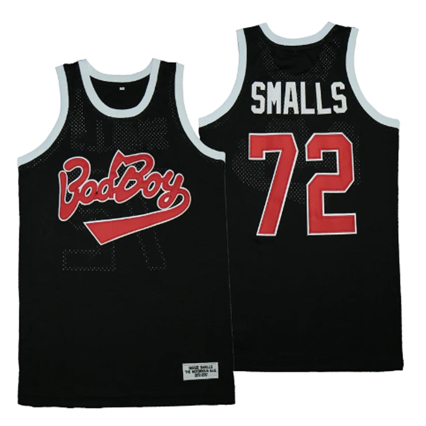 Notorious B.I.G. Biggie Smalls Bad Boy 72 Jersey