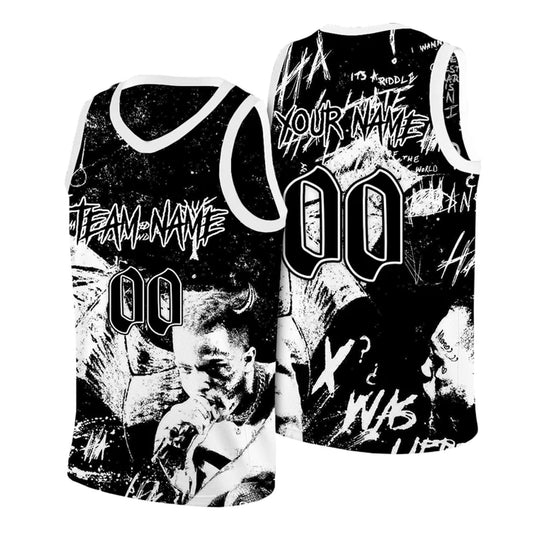 Orlando XXXTentacion Custom Basketball Jersey