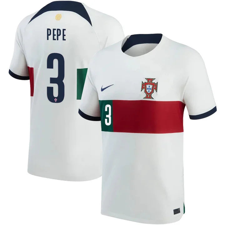 Pepe Portugal 3 FIFA World Cup Jersey