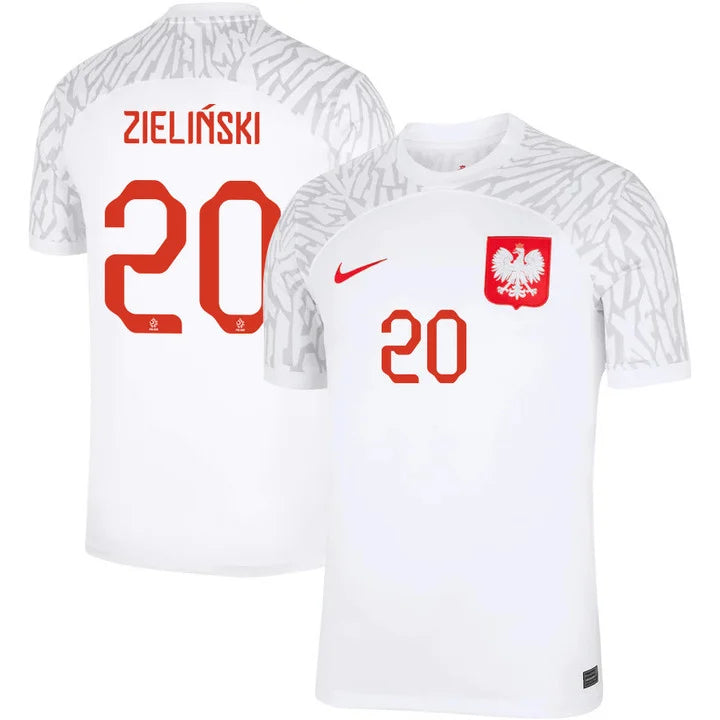 Piotr Zieliński Poland 20 FIFA World Cup Jersey