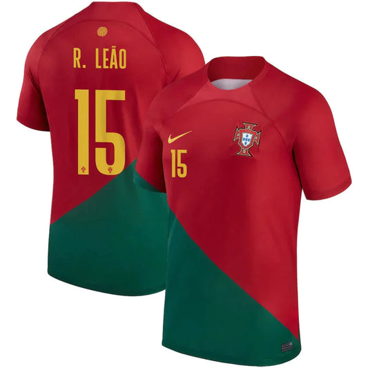 Rafael Leao Portugal 15 FIFA World Cup Jersey