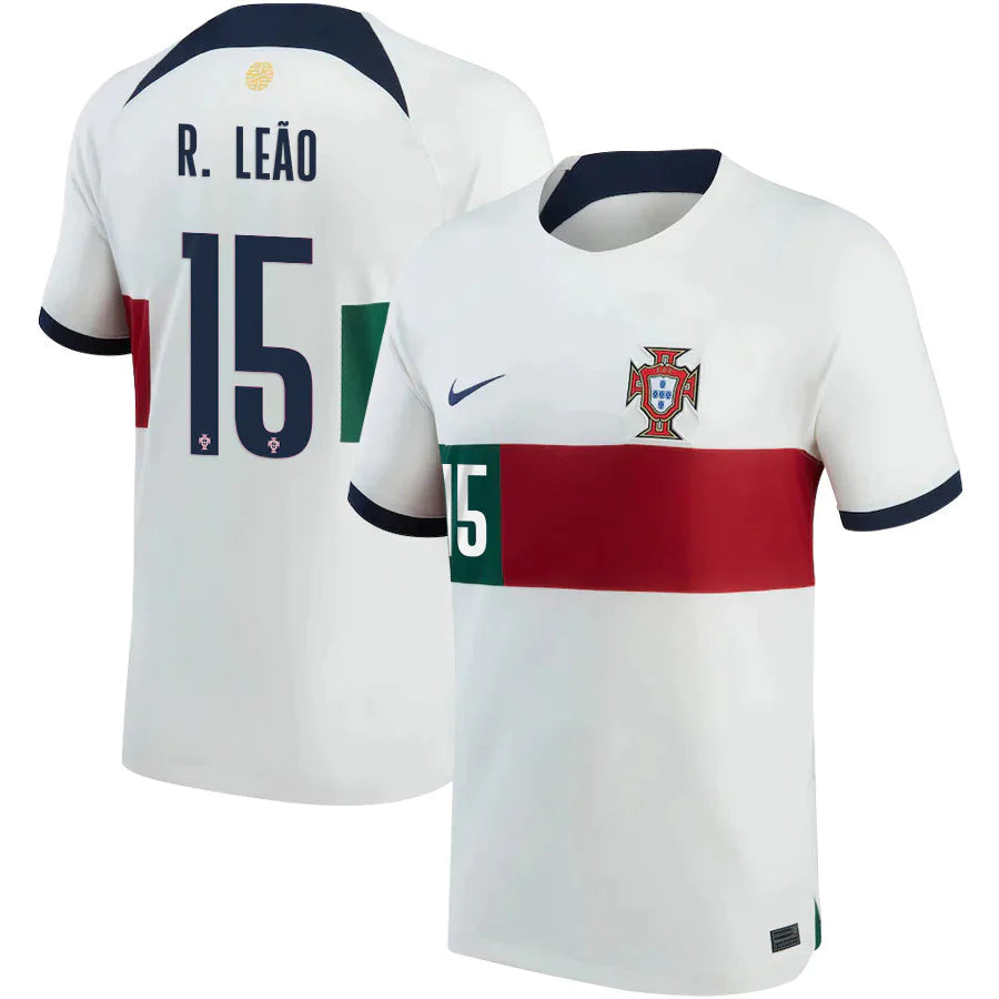 Rafael Leao Portugal 15 FIFA World Cup Jersey