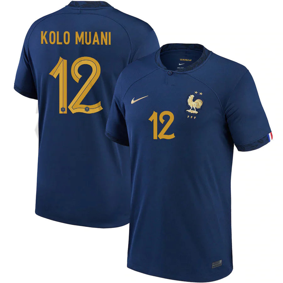 Randal Kolo Muani France 12 FIFA World Cup Jersey