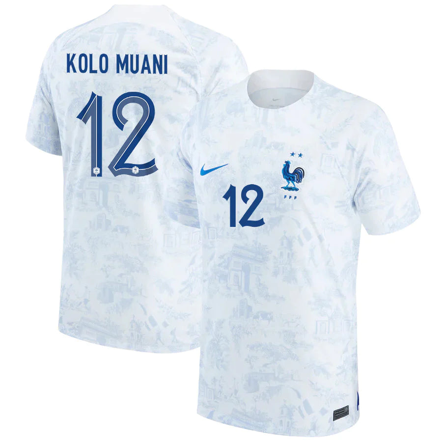 Randal Kolo Muani France 12 FIFA World Cup Jersey