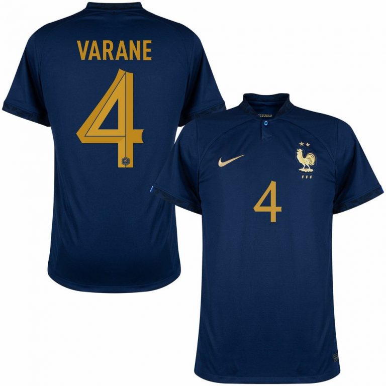 Raphael Varane France 4 FIFA World Cup Jersey