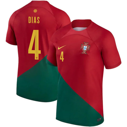 Ruben Dias Portugal 4 FIFA World Cup Jersey