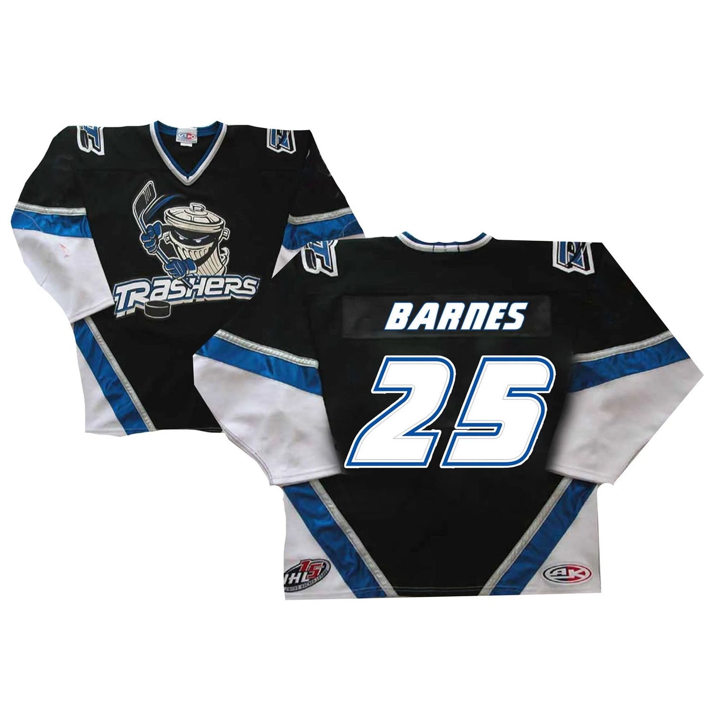 Ryan Barnes Danbury Trashers 25 Jersey