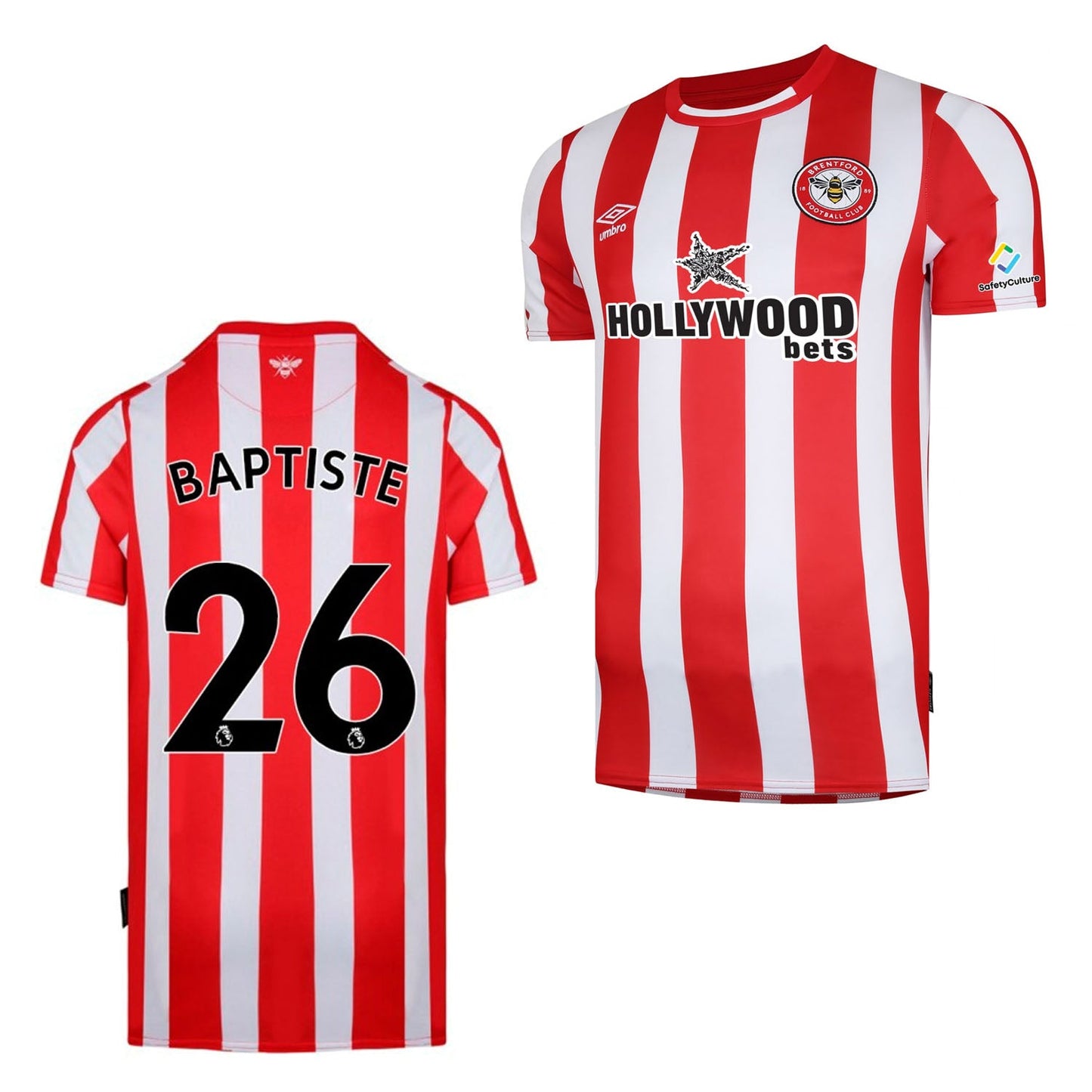 Shandon Baptiste Brentford 26 Jersey