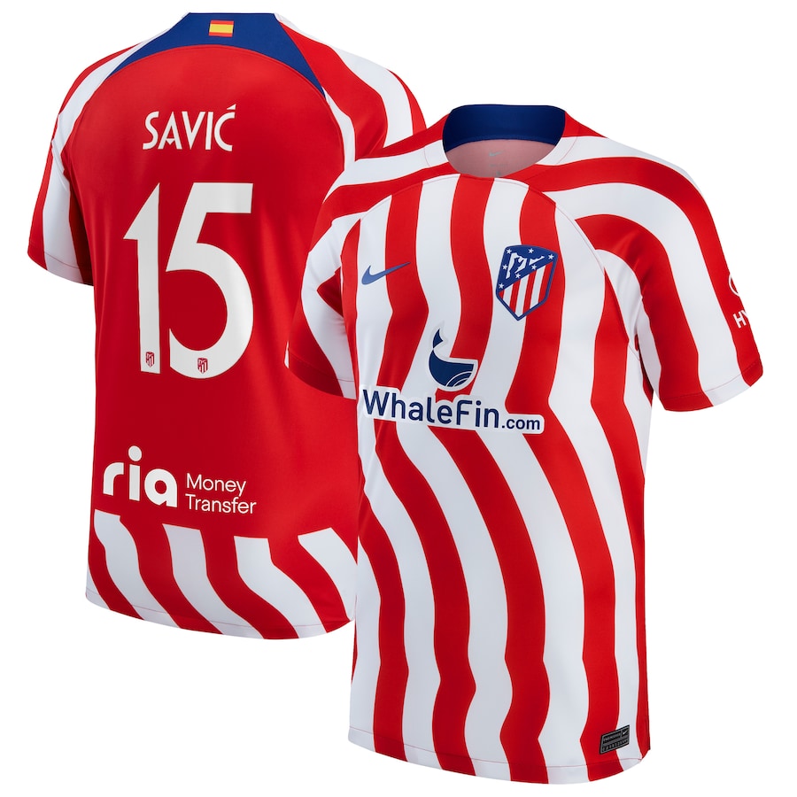 Stefan Savic Atletico Madrid 15 Jersey