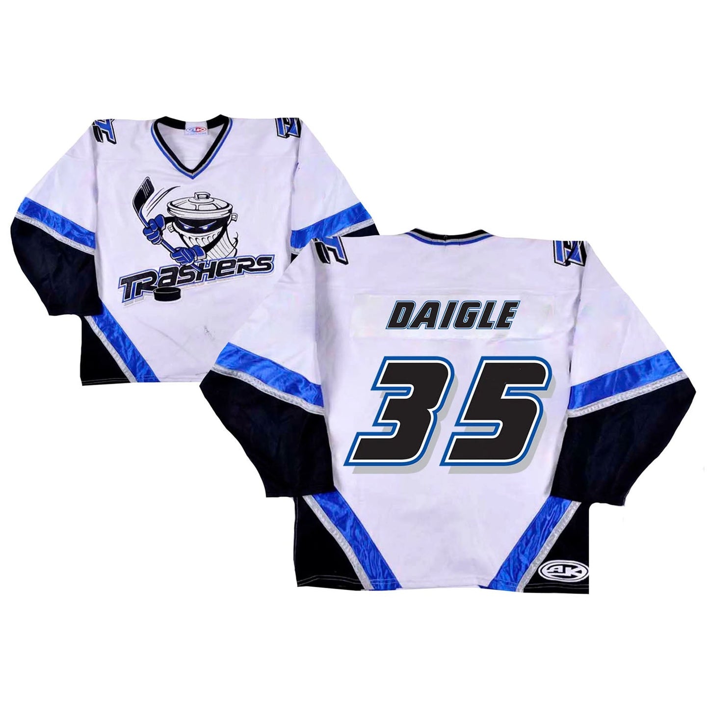 Sylvain Daigle Danbury Trashers 35 Jersey