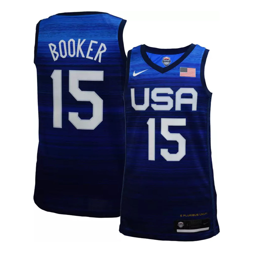 Team USA Devin Booker 15 Jersey