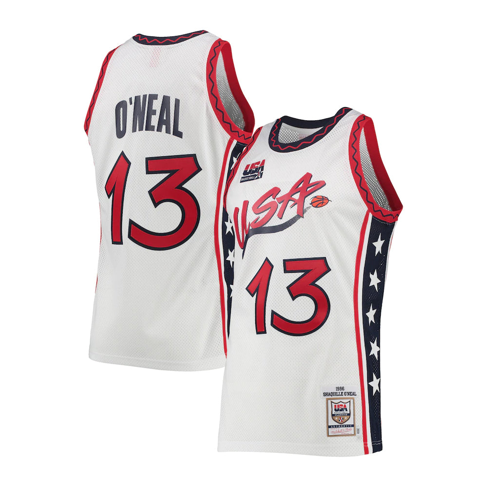 Team USA Shaquille O'Neal 13 Jersey
