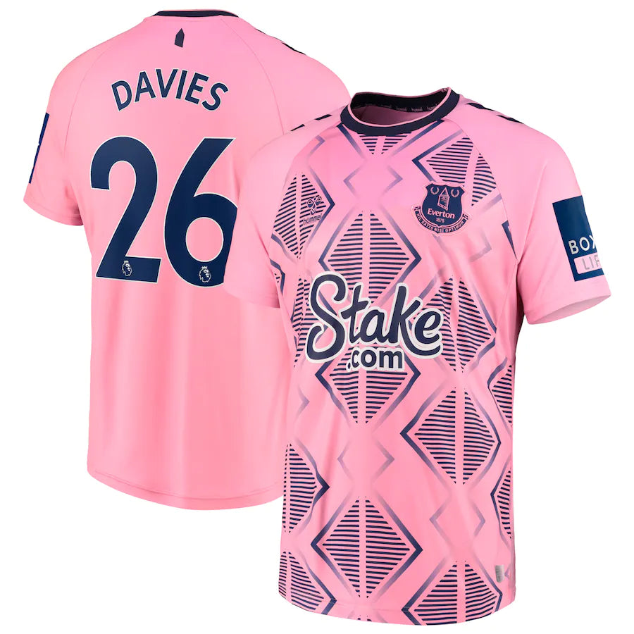 Tom Davies Everton 26 Jersey