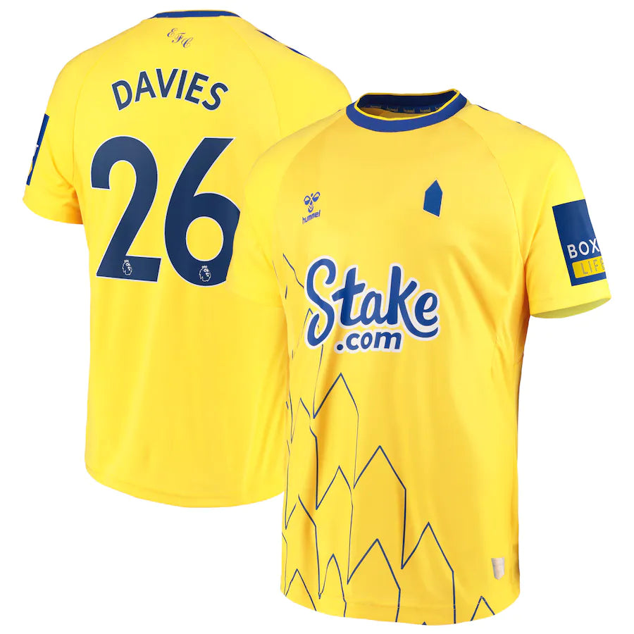 Tom Davies Everton 26 Jersey