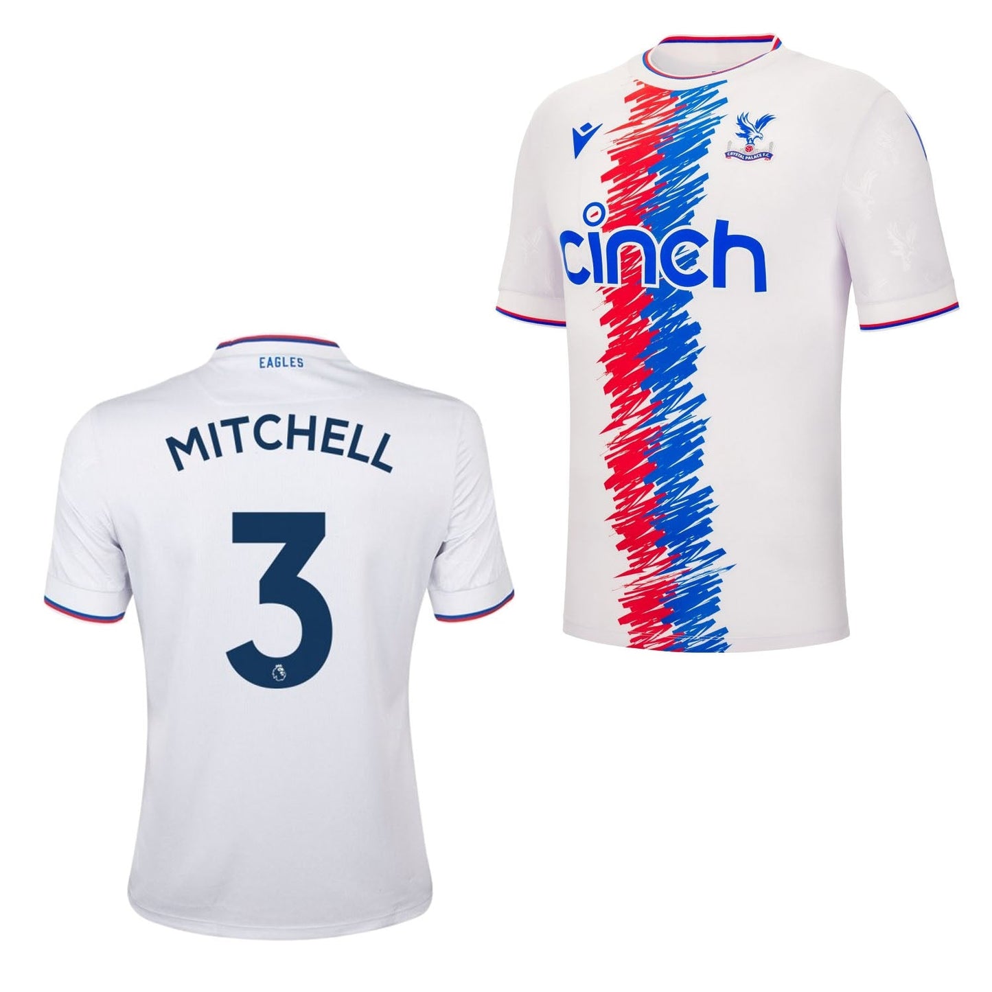 Tyrick Mitchell 3 Crystal Palace Jersey