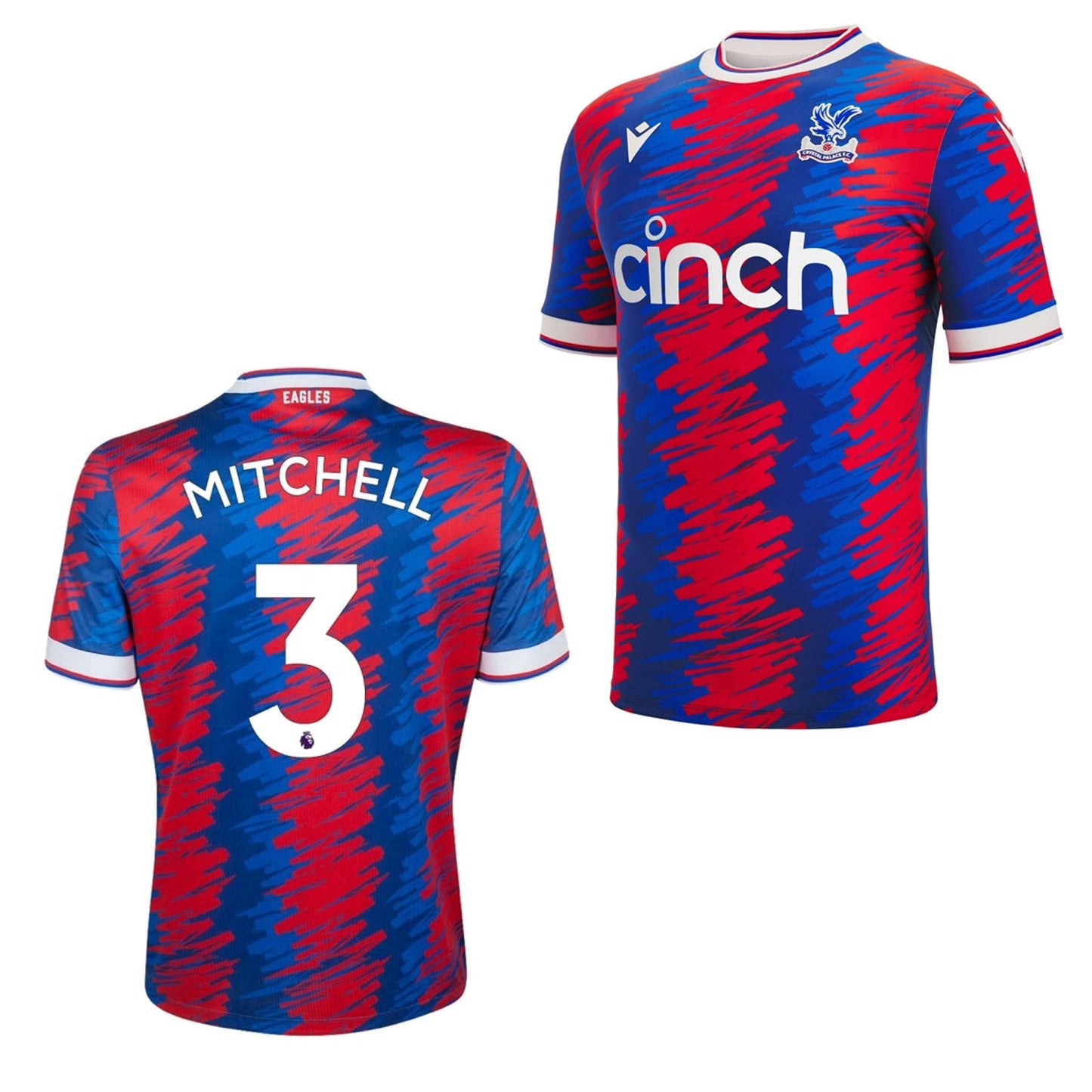 Tyrick Mitchell 3 Crystal Palace Jersey