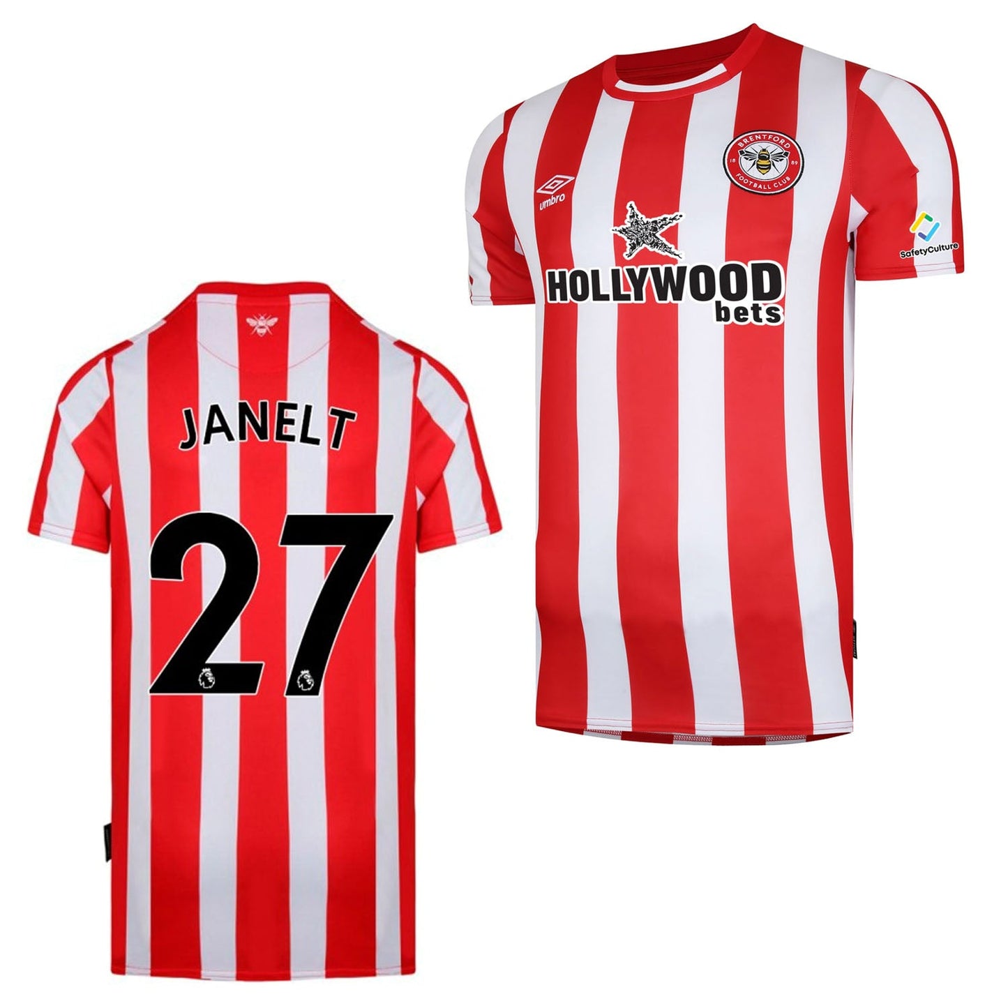 Vitaly Janelt Brentford 27 Jersey