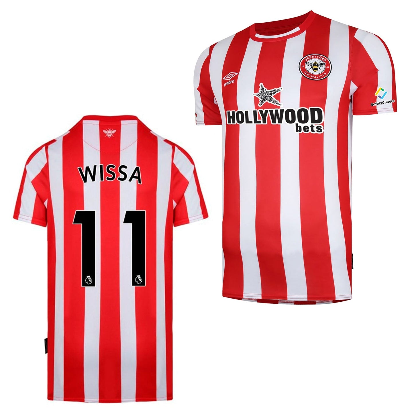 Yoane Wissa Brentford 11 Jersey