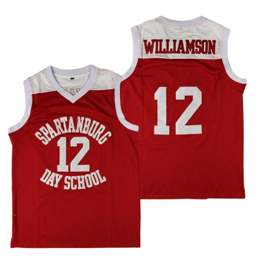 Zion Williamson Spartanburg Day School 12 Jersey