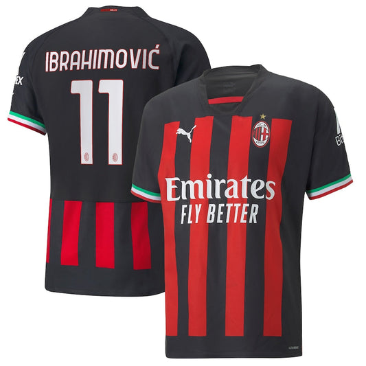 Zlatan Ibrahimovic Ac Milan 11 Jersey